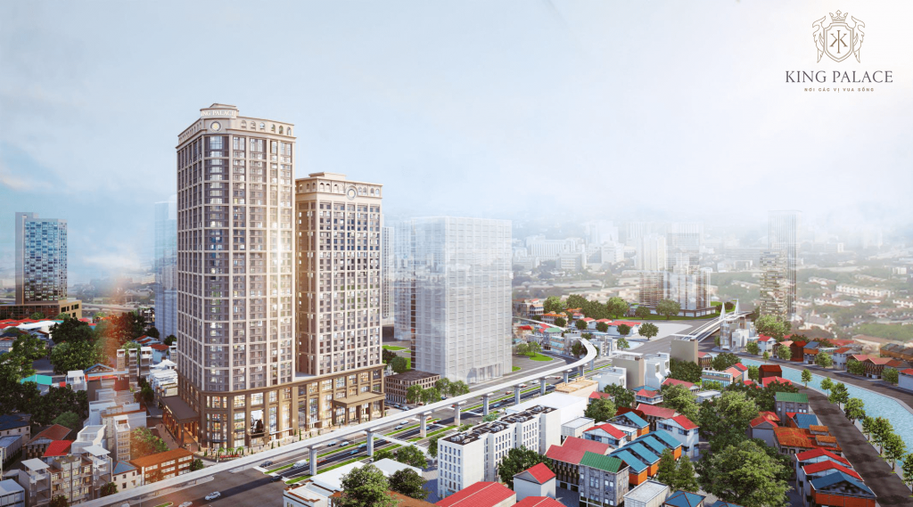 Phối cảnh tổng thể dự án King Place Nguyễn Trãi Phối cảnh tổng thể dự án King Place Nguyễn Trãi