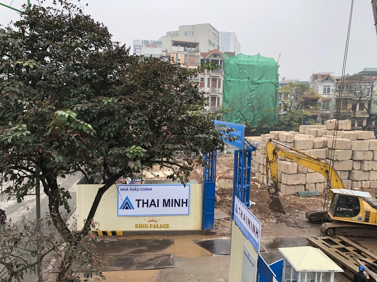 Tiến độ thi công dự án chung cư King Palace Tiến độ thi công dự án chung cư King Palace